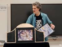 Obisk stripovskih ustvarjalcev na krožku