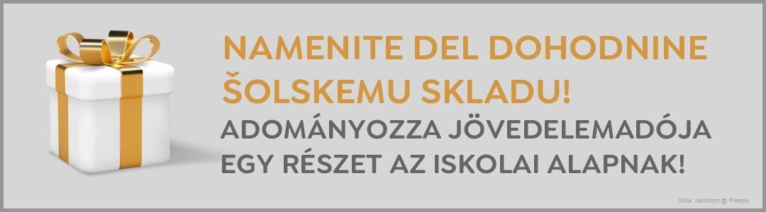 Namenite del dohodnine šolskemu skladu!