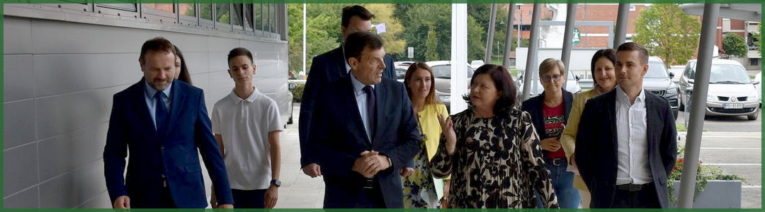 Obisk ministra za šolstvo dr. Vinka Logaja na DSŠ Lendava