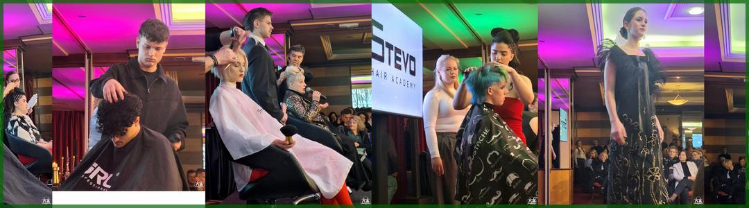 Divatos frizurák bemutatója és divatbemutató