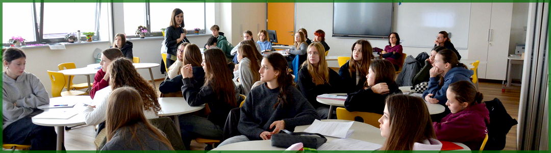 Obisk dijakov in učiteljev Gimnazije Poljane