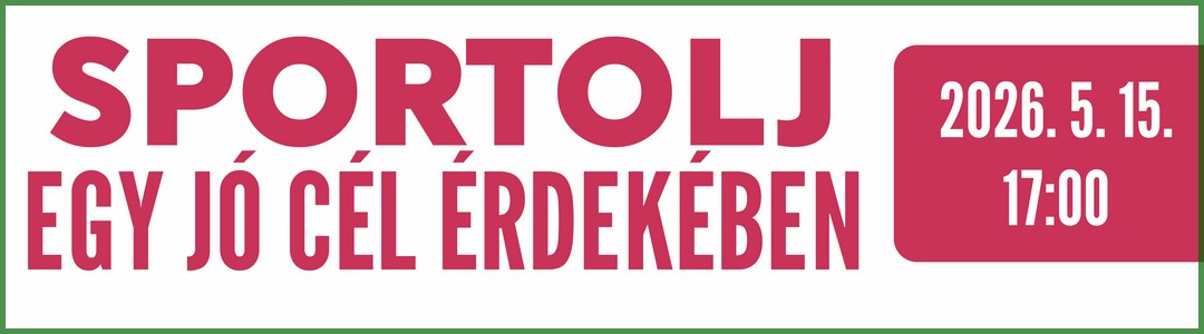 Sportolj egy jó cél érdekében 2026